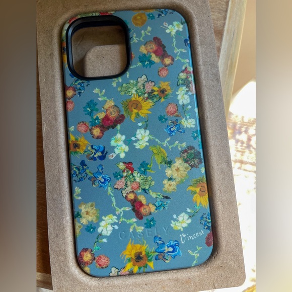 CASELY Vincent’s Flowers | Van Gogh Museum Case 12 PRO MAX•BOLD+MAG SAFE - Picture 1 of 9